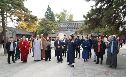 中国人民大学爱国宗教人士研修班学员参访中国道教协会